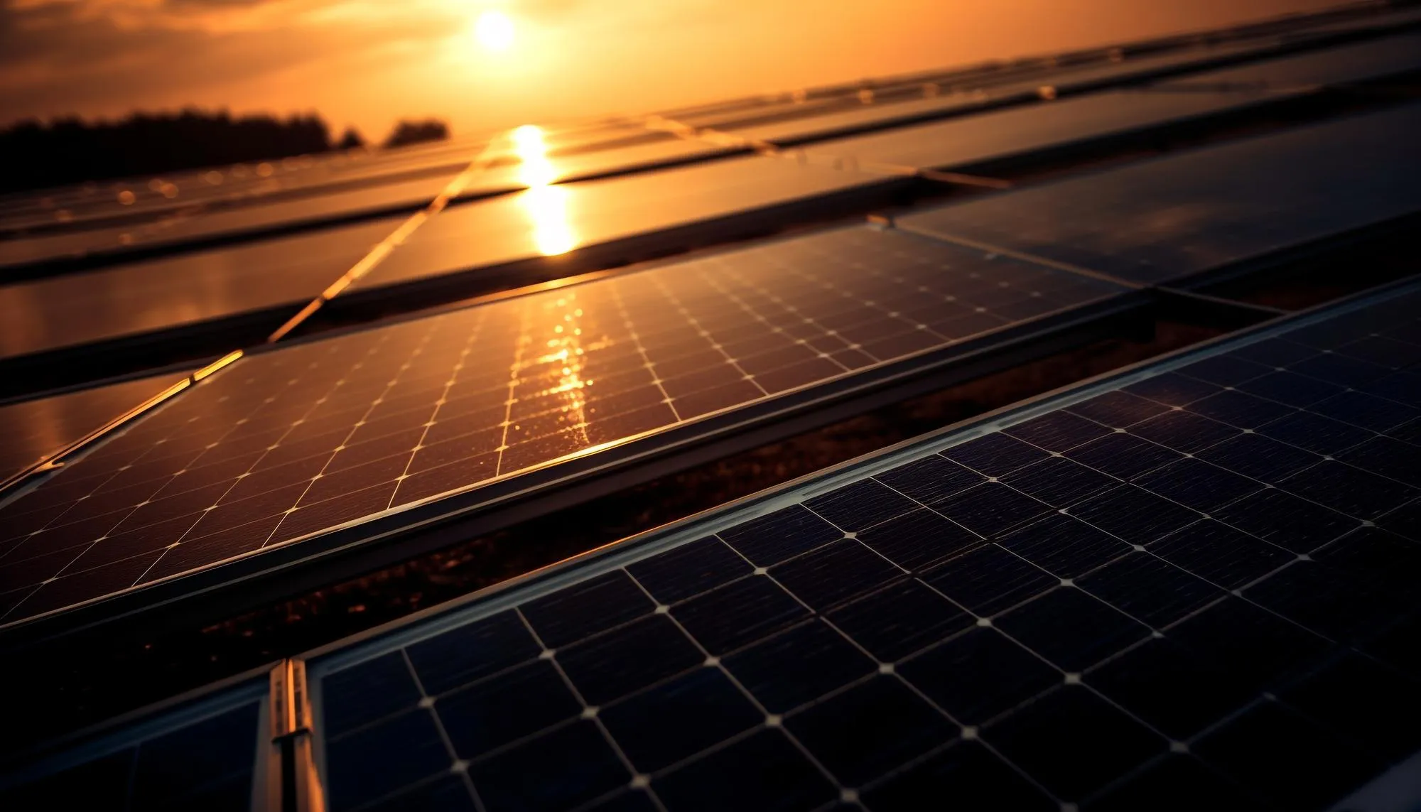 Solar modules sun